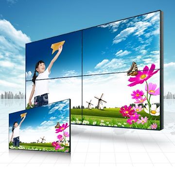 LG 47寸超窄边拼接显示器，4.9MM拼缝DID拼接显示大屏